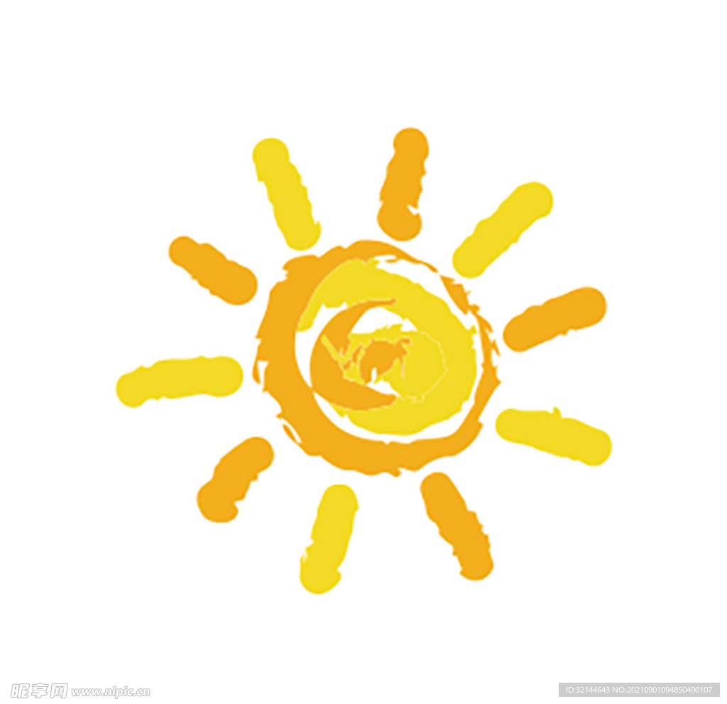 卡通太陽
