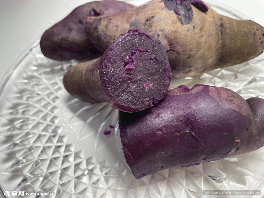 蒸紫薯