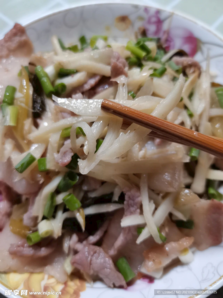 仔姜肉絲