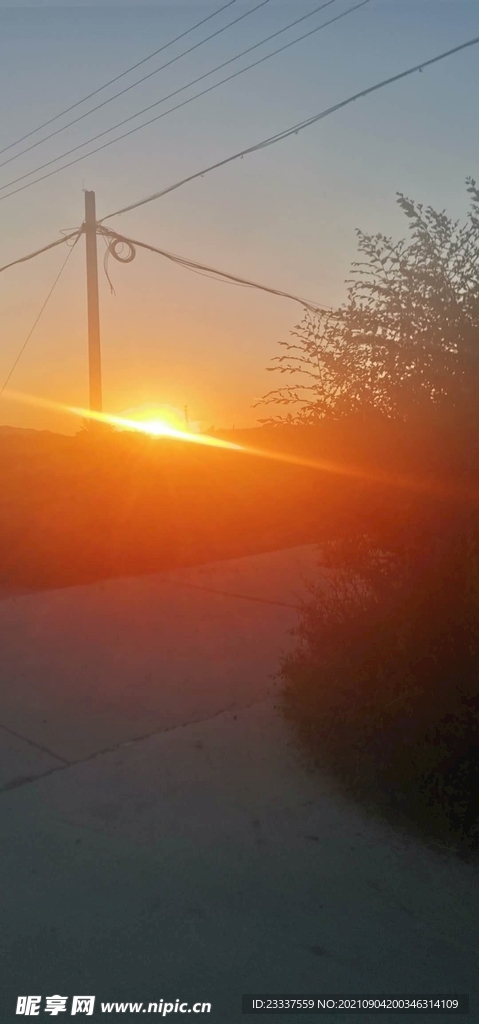 夕陽