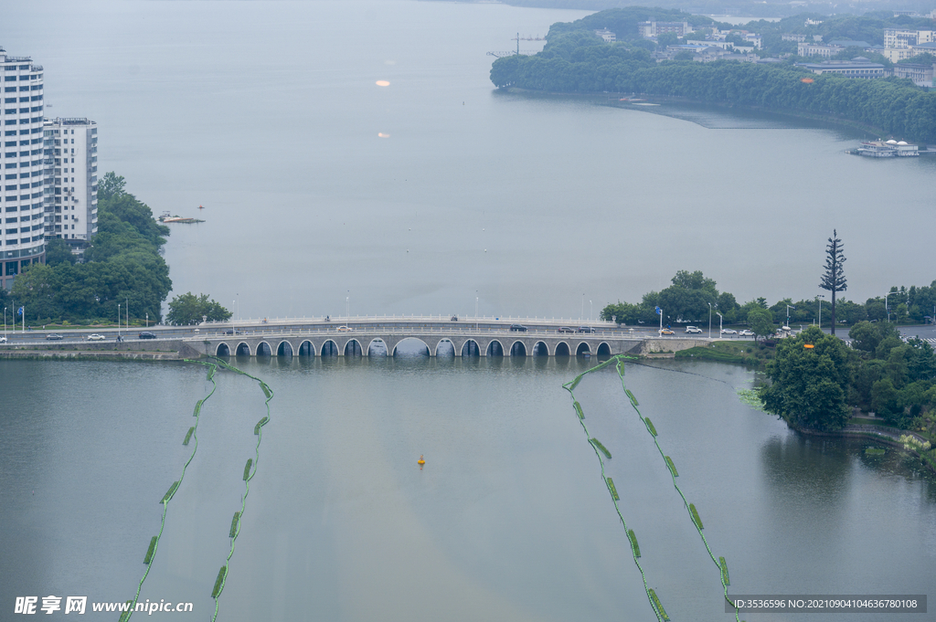 武漢東湖放鷹橋