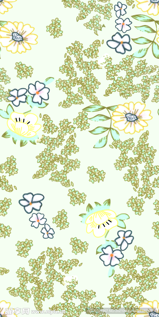 復(fù)雜花朵