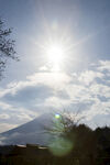 太阳和富士山
