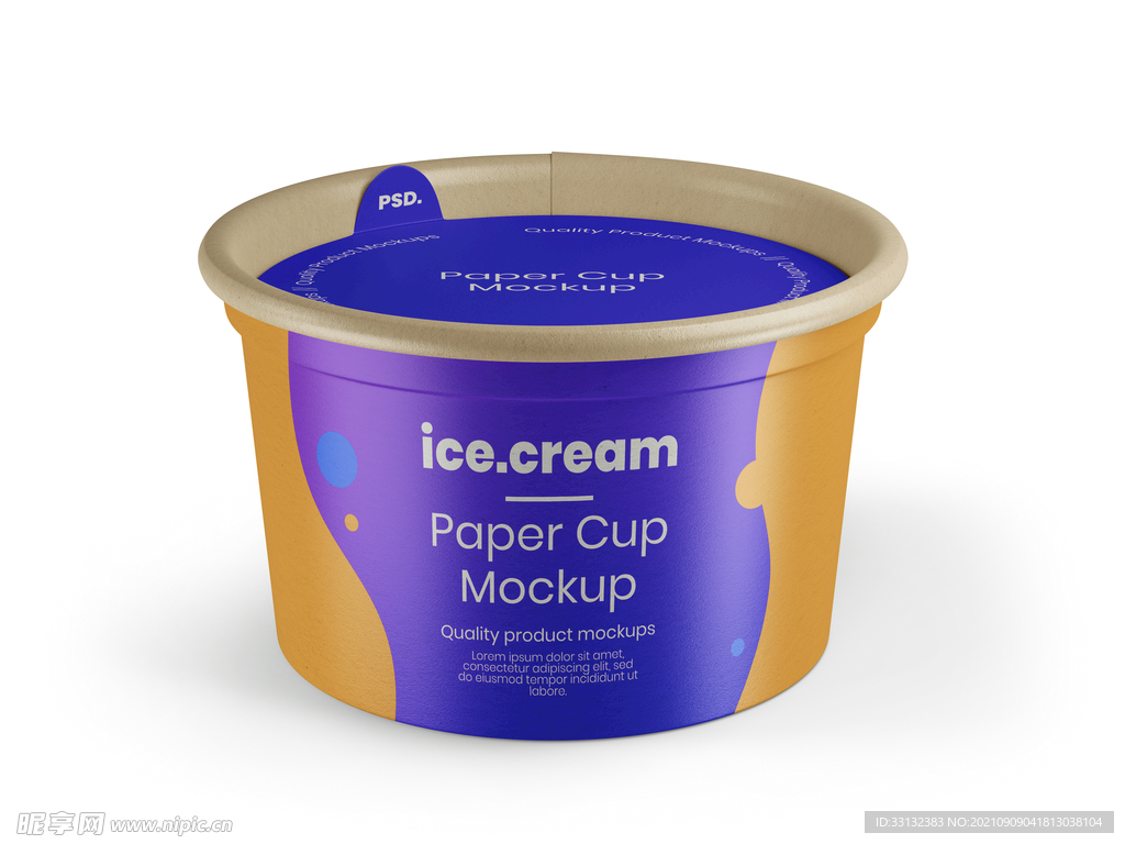 冰淇淋效果图