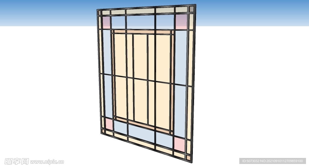 sketchUP草圖大師 窗子