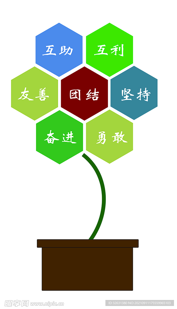 花