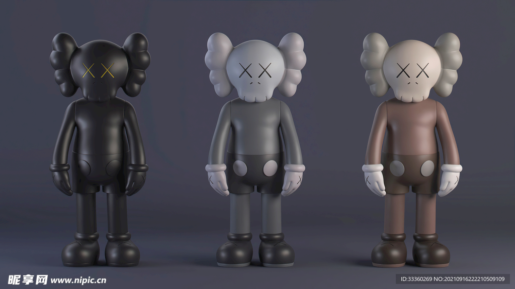 暴力熊KAWS