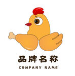 炸鸡烤鸡餐厅logo