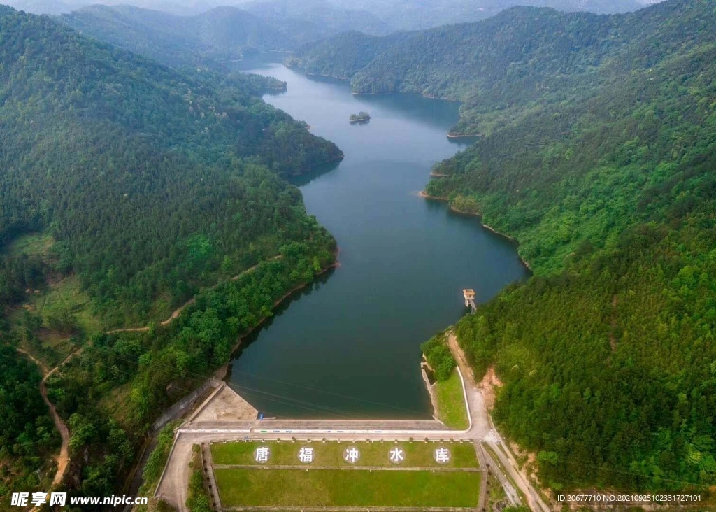 唐福沖水庫圖