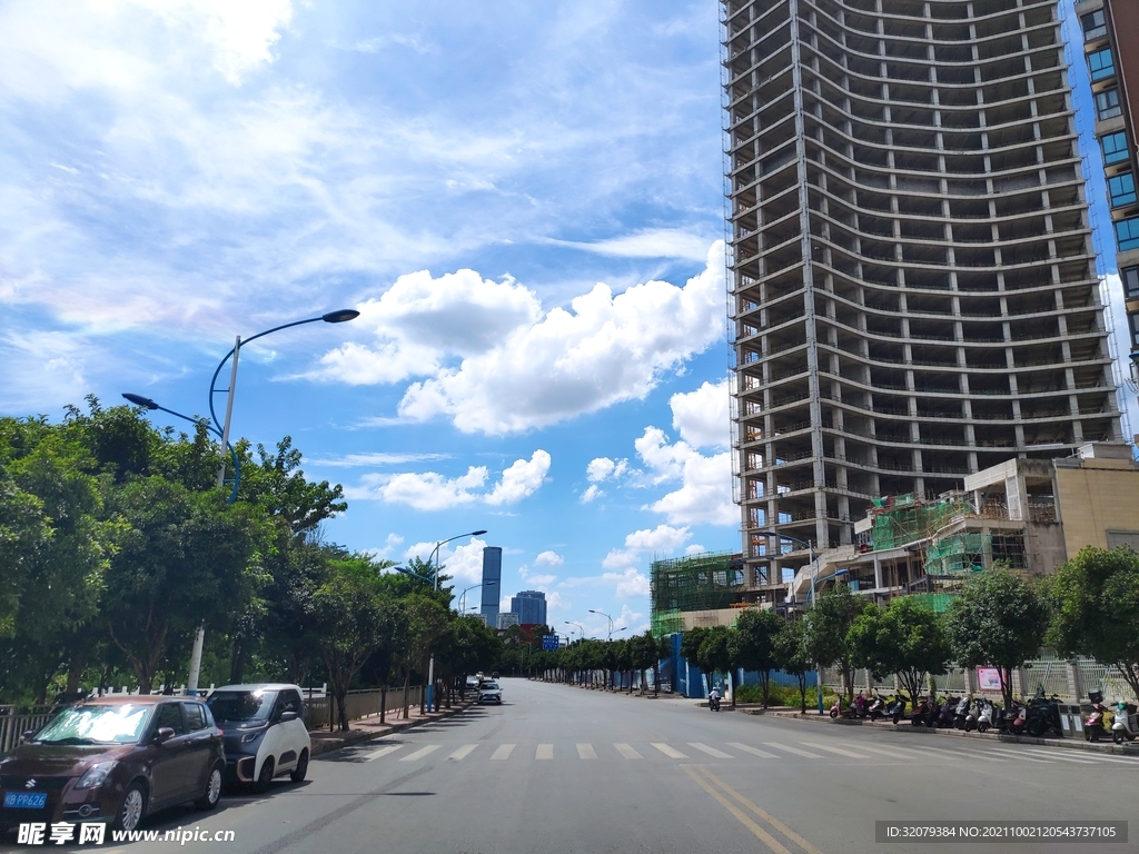 在建建筑物