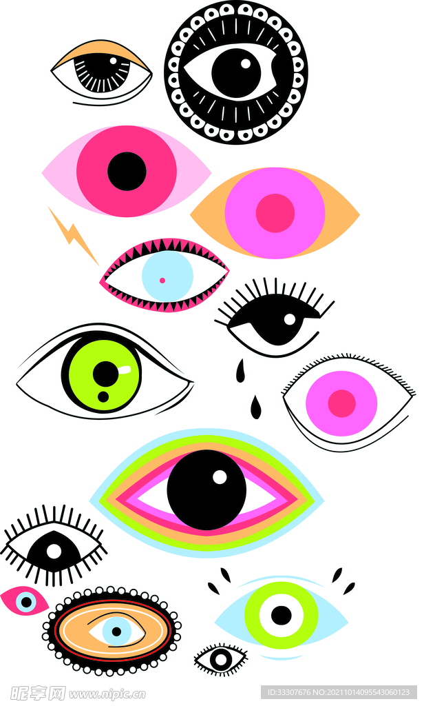 抽象眼睛