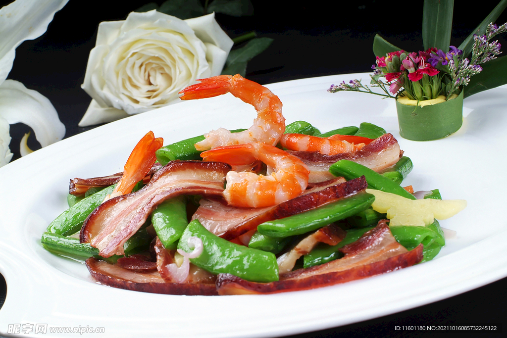 蝦干小炒醬肉