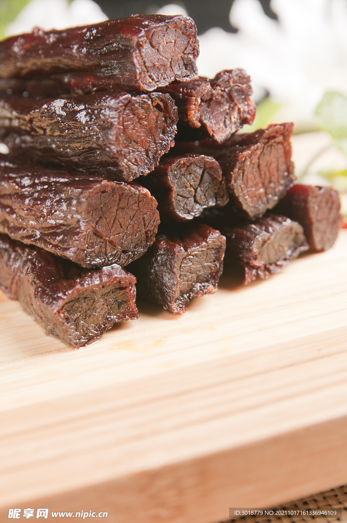 手撕牛肉干