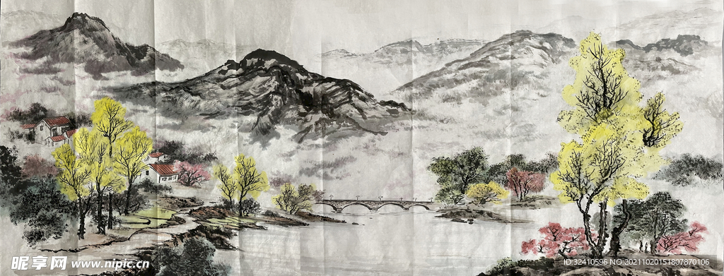 山水墨畫