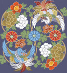 日式花纹           