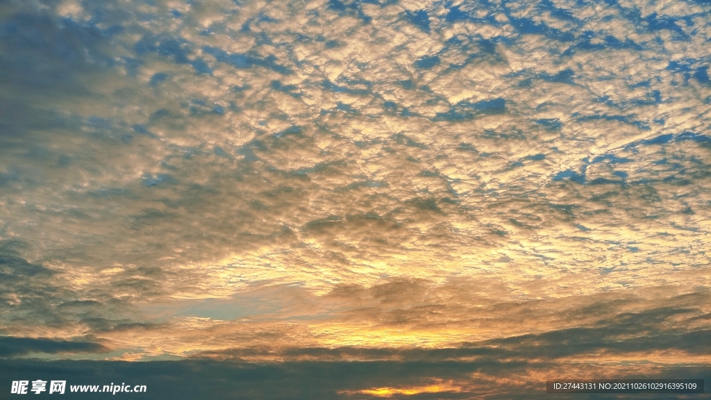 晚霞 云彩 天空