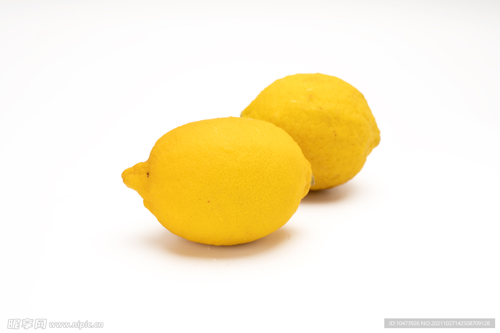 新鲜柠檬摄影图片