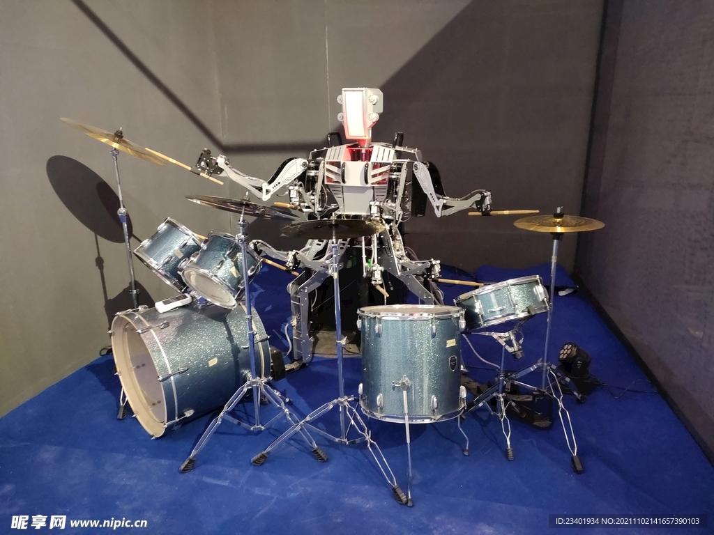 芜湖科博会架子鼓音乐机器人