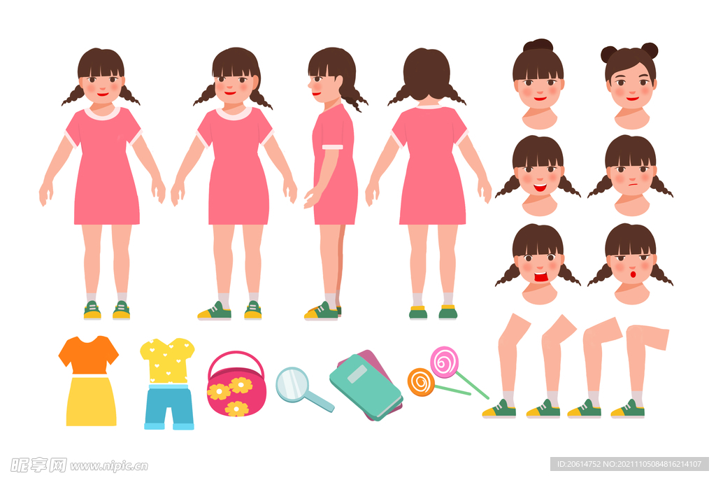 小女孩畫畫教程