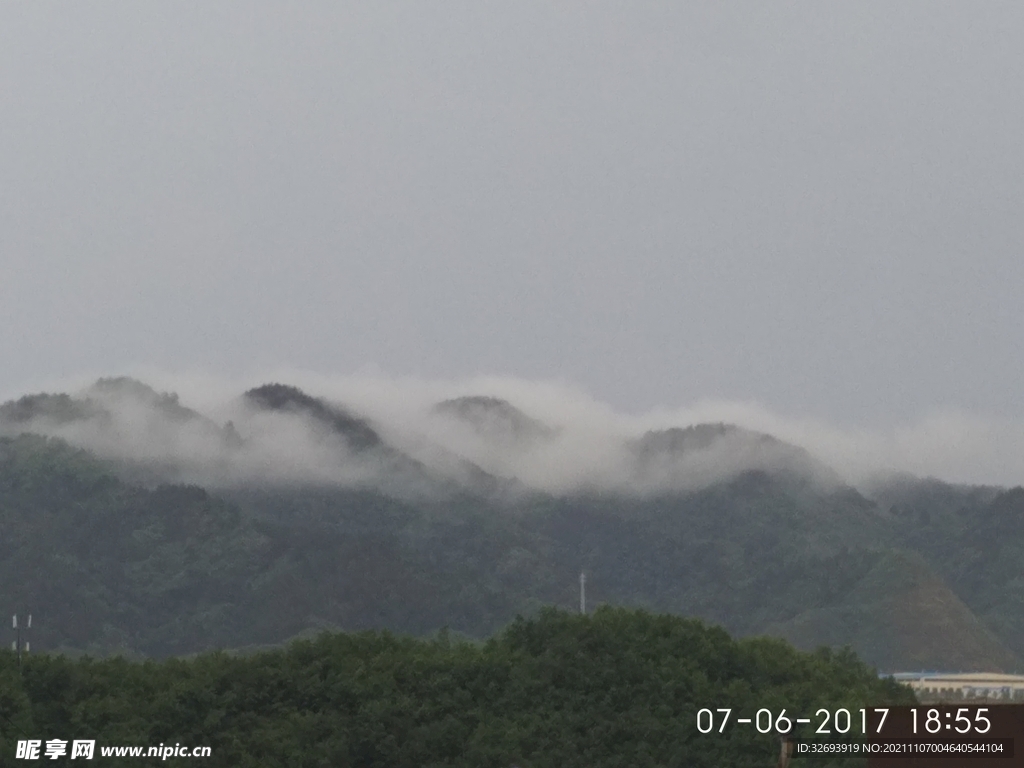 雨后青山