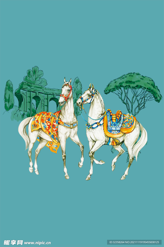 駿馬一馬當(dāng)先馬到成功裝飾畫(huà)