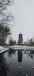雪中塔樓
