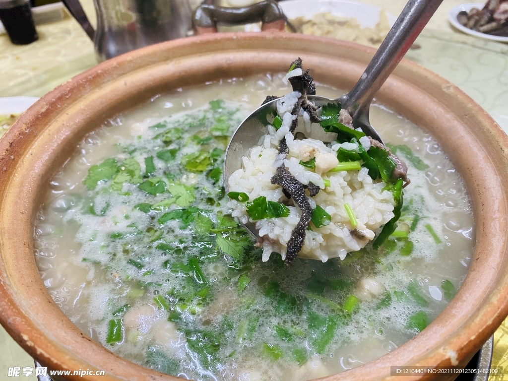 牛雜粥