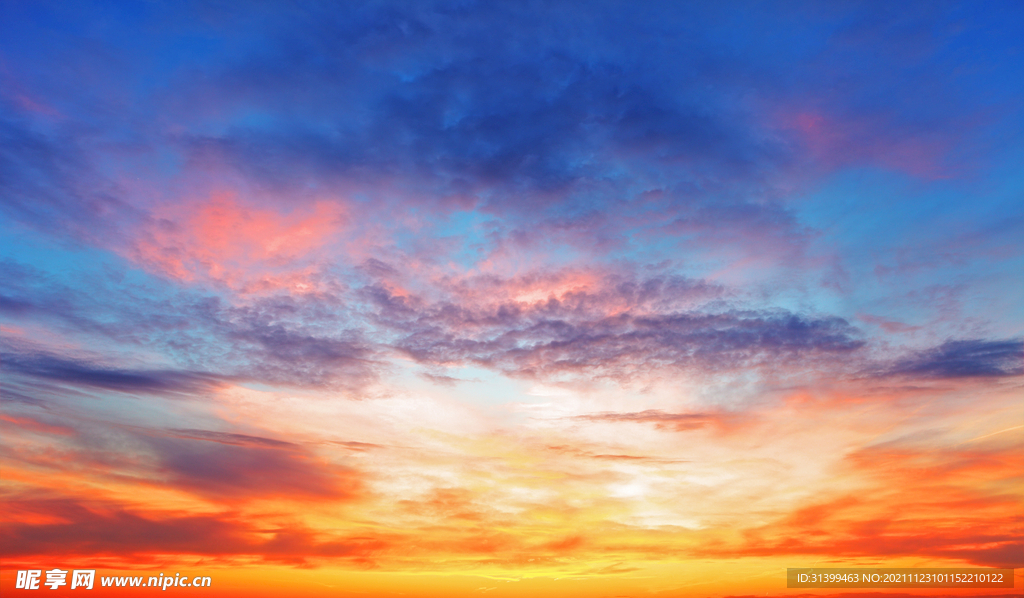 海邊夕陽   
