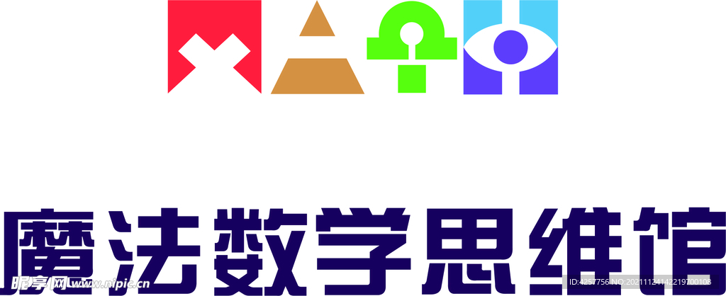 魔法数学思维馆logo标志