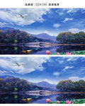 杭州西湖自然风景avi视频