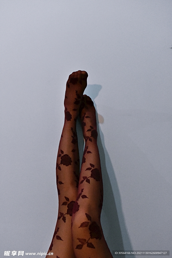 女性黑色絲襪