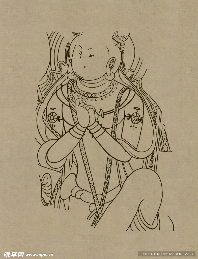 莫高窟線描