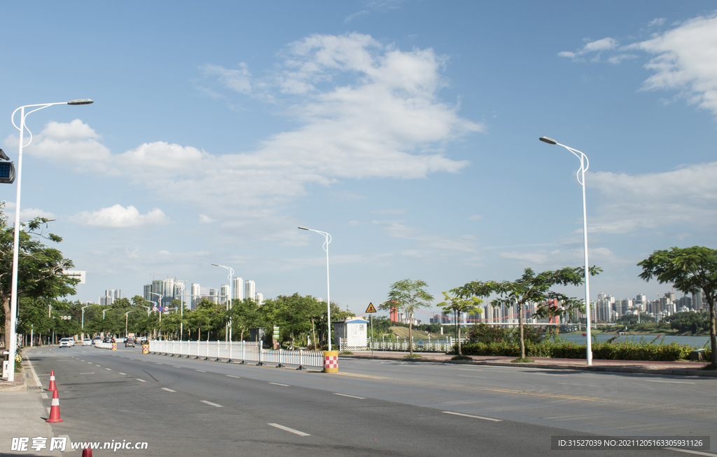 城市公路攝影圖