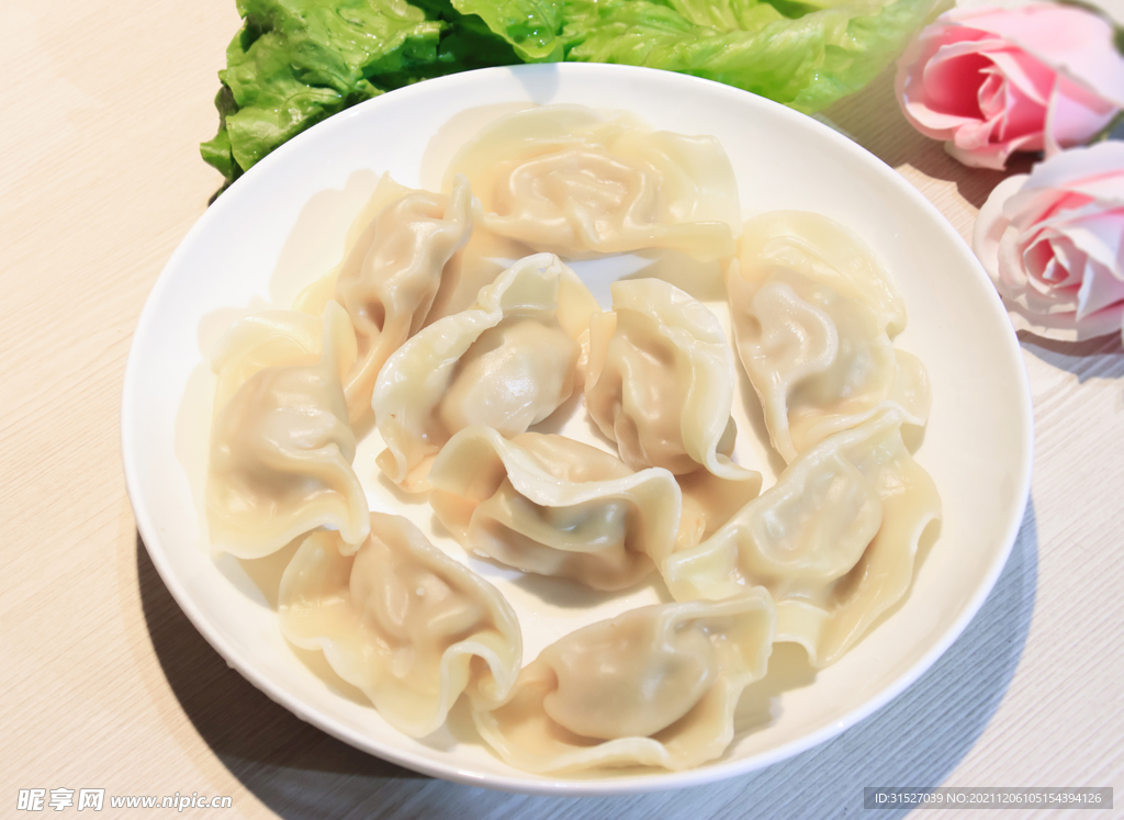 冬至餃子高清攝影 