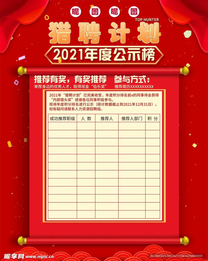 獵聘計(jì)劃