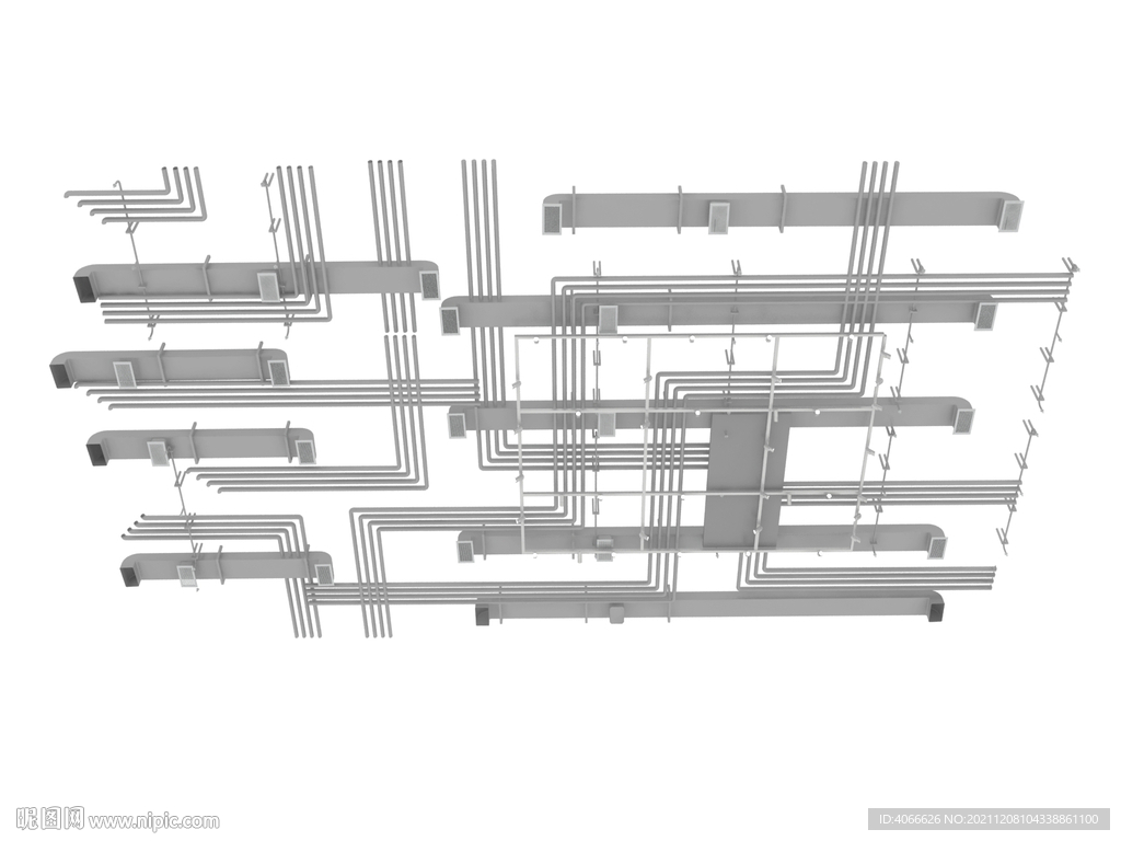 通風管道3d模型