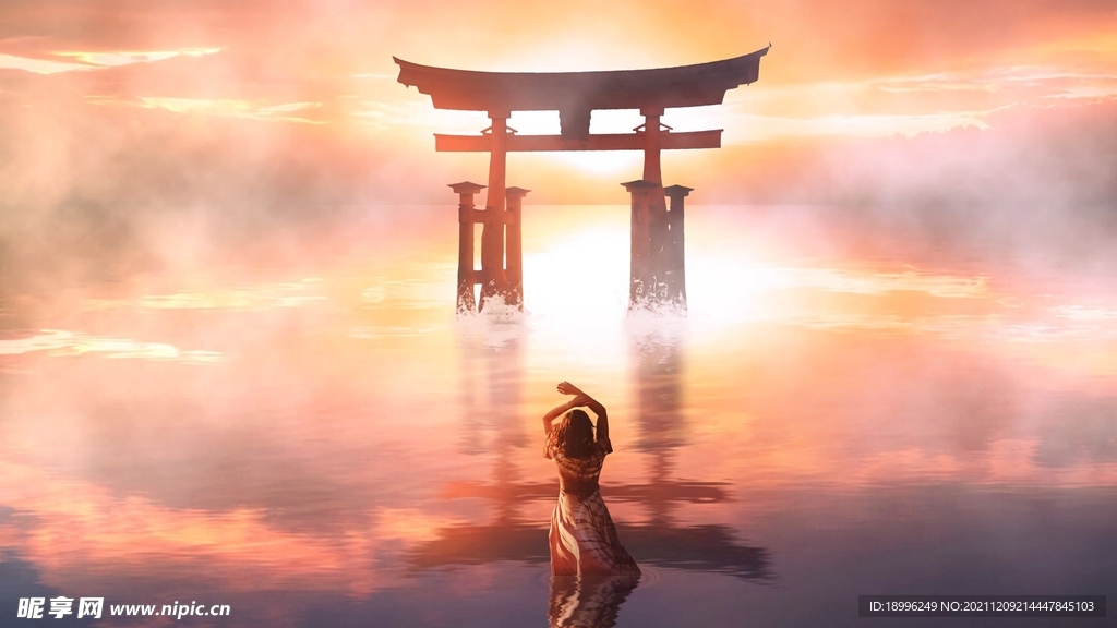 唯美浪漫女孩圖片