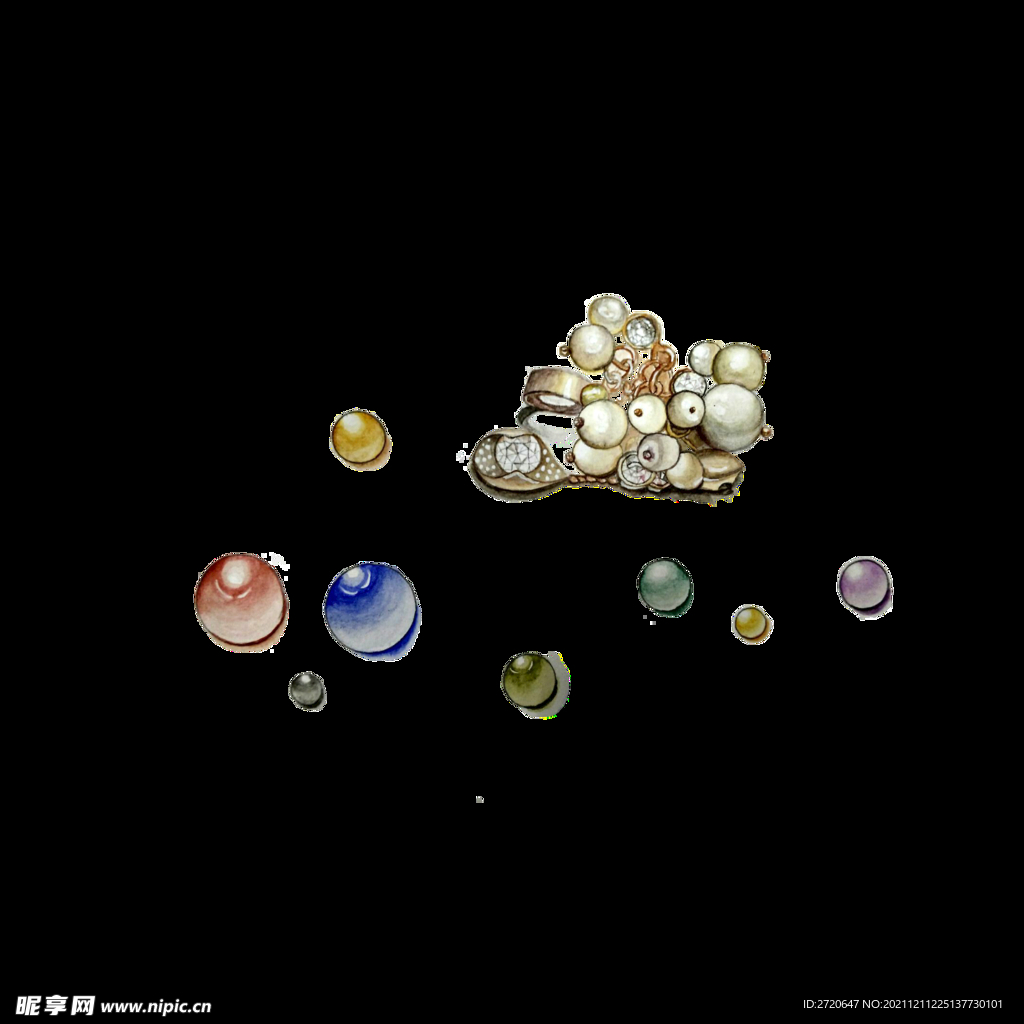 手繪珠寶