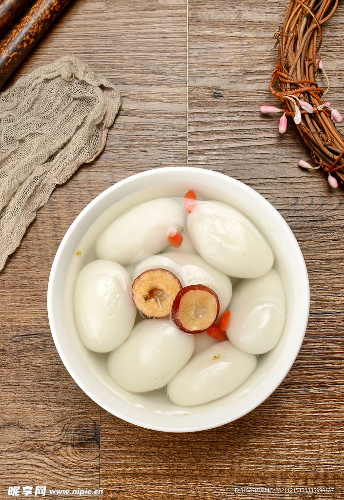 湯圓素材圖