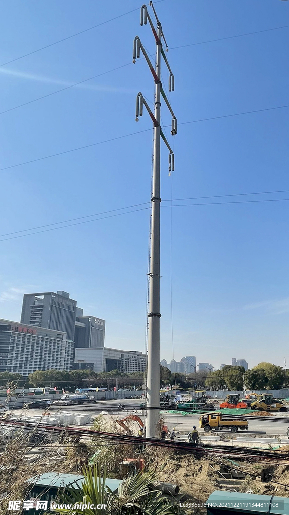 高压电线特写