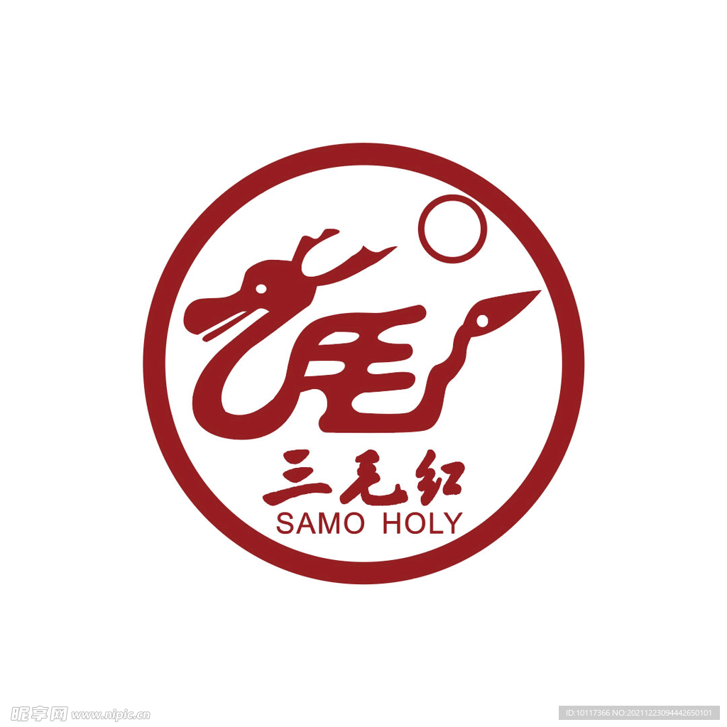 三毛紅木骨灰盒公司標志logo