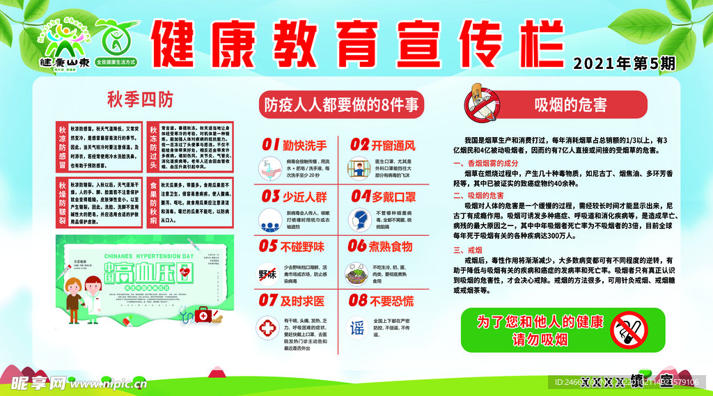 健康教育宣傳欄