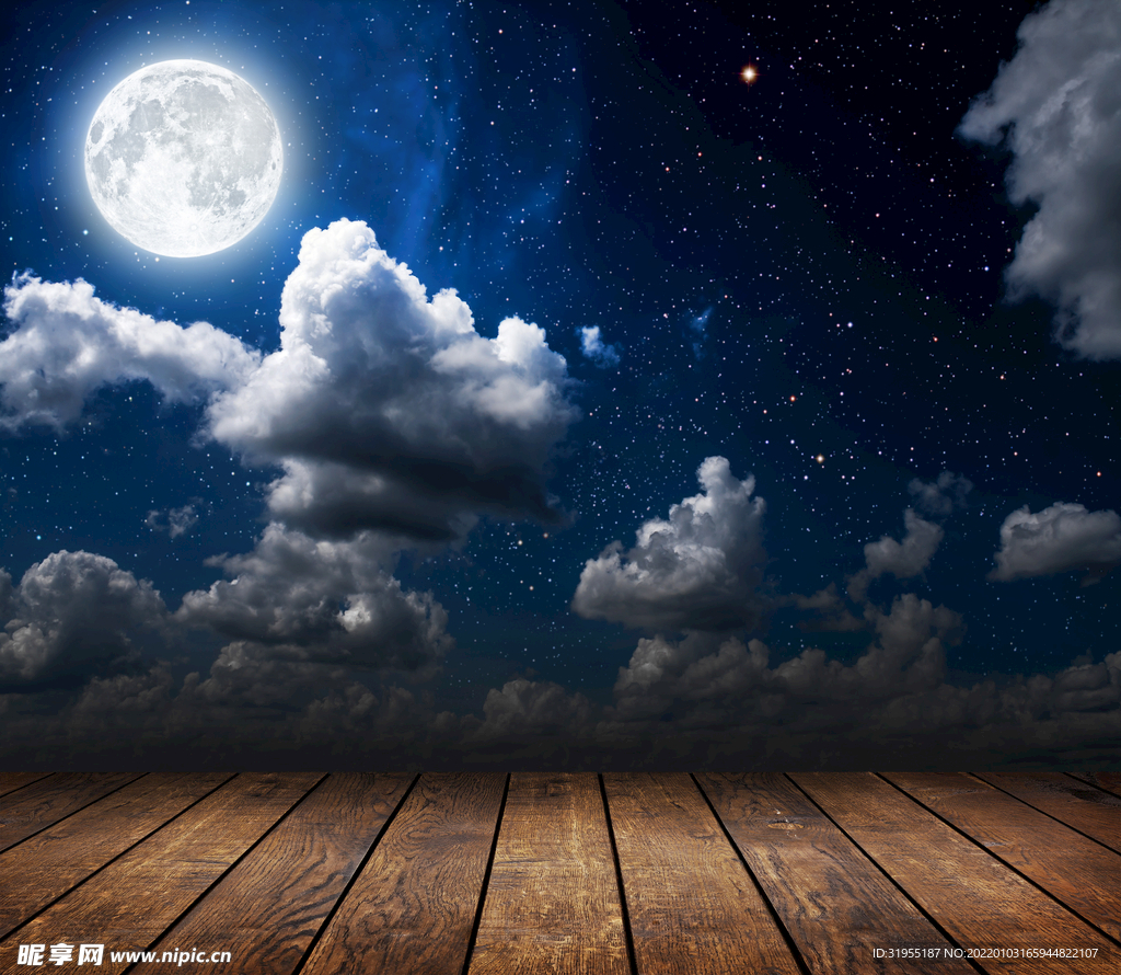 月亮 夜晚