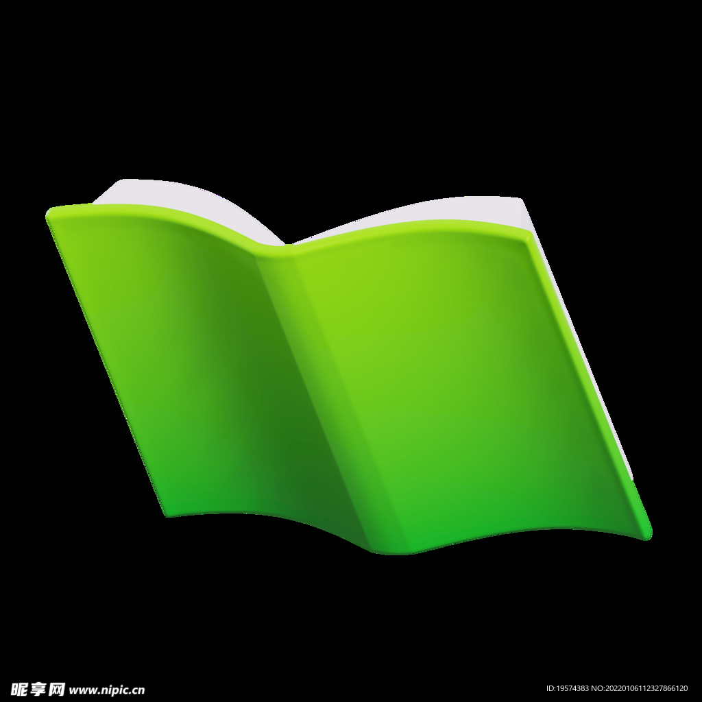 打開的書本