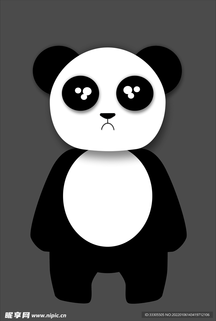 委屈小熊猫