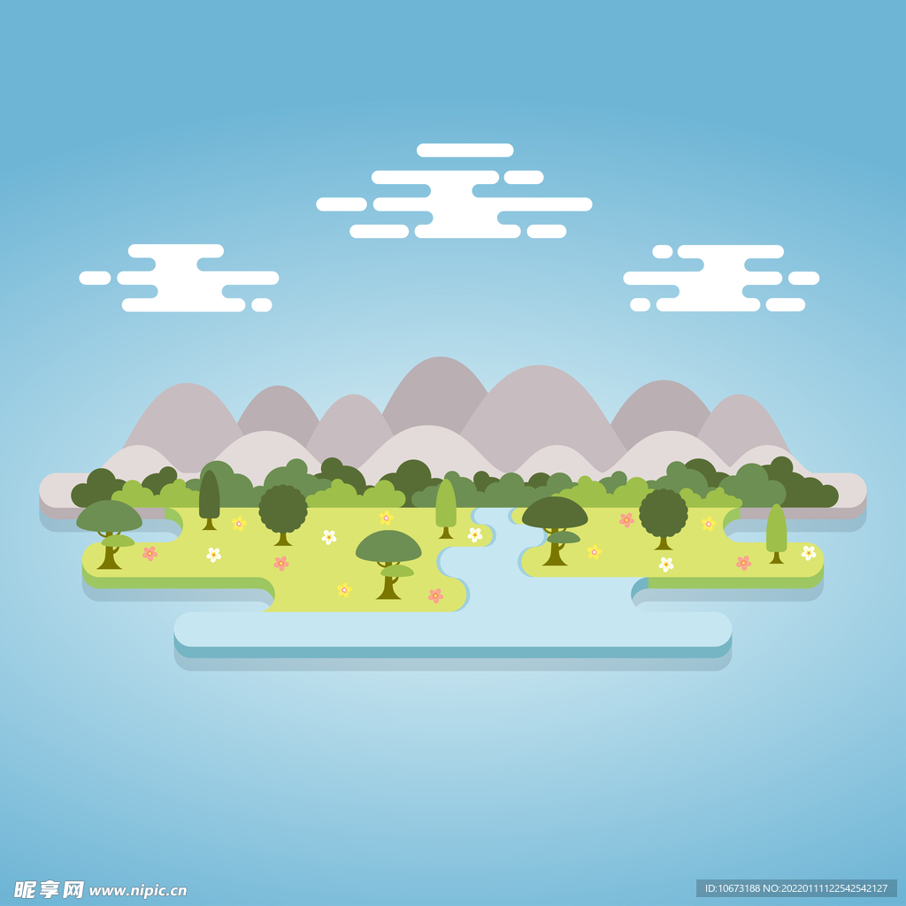 春天背景 