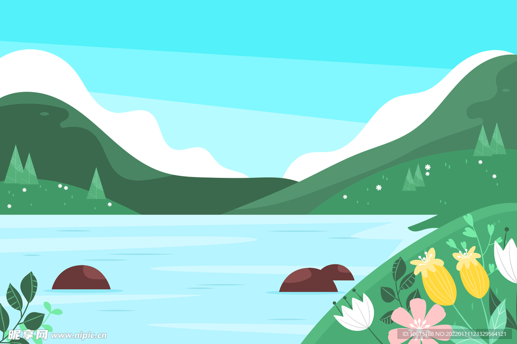 春天背景