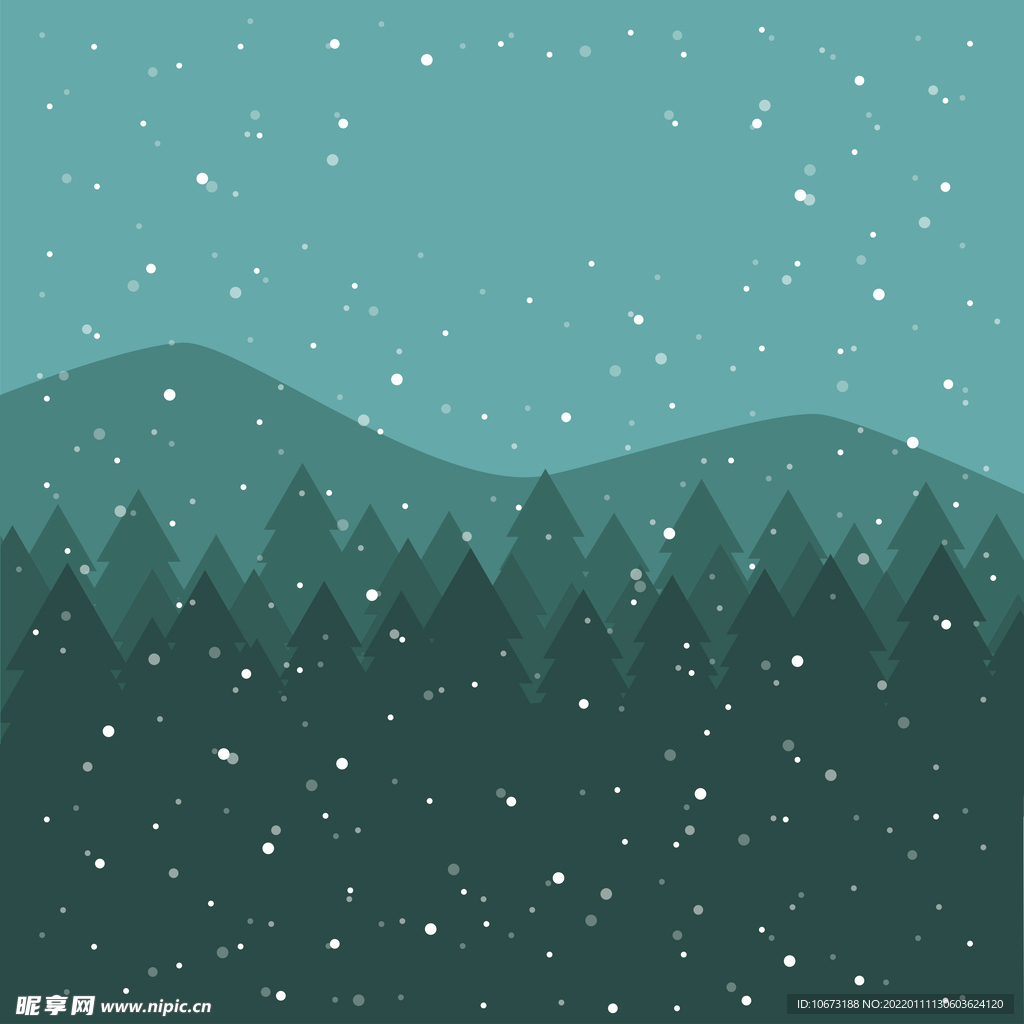 冬天背景 