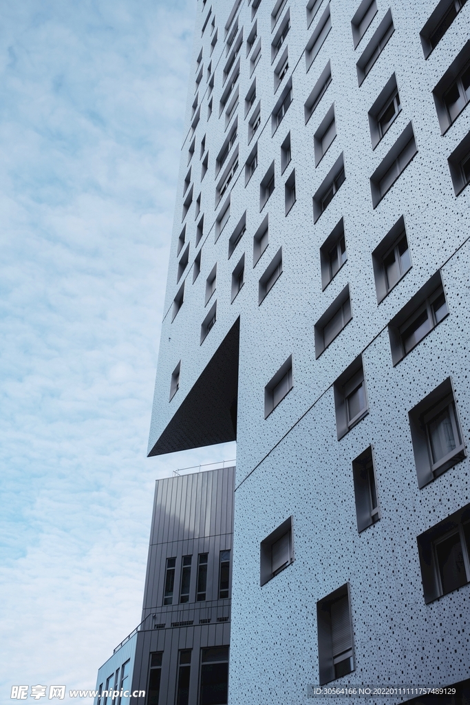 城市建筑空間背景素材