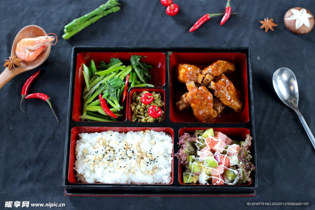 蜜汁排骨松香飯